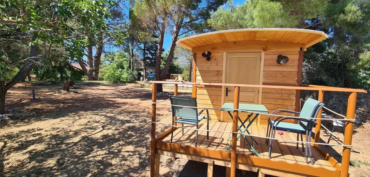 Roulotte Dans L'Aude Villa Trausse Eksteriør bilde